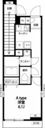 リブリ・ECHIKAの物件間取画像